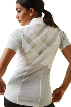 Ariat Ascent konkurranseskjorte med 1/4 glidelås for kvinner