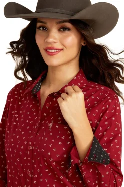 Ariat Kvinner WR Kirby Langermet Skjorte