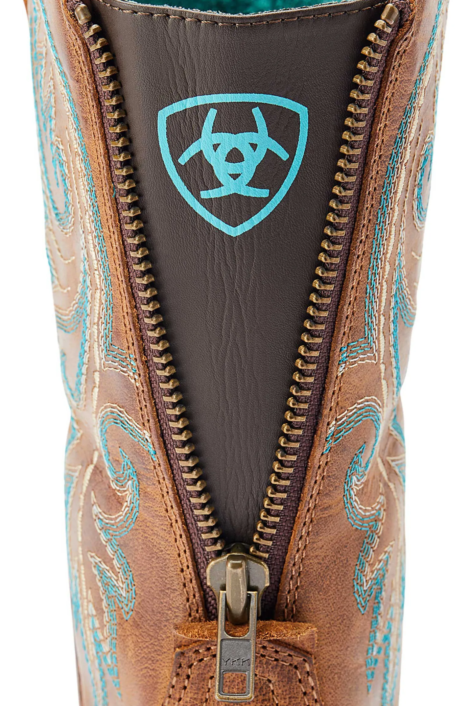 Ariat Round Up Back Zip dame westernstøvler med glidelås