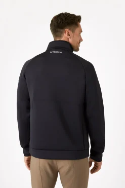 B Vertigo Nicolas funksjonell treningsskjorte med glidelåslommer, herre