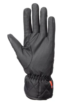 B Vertigo Onyx Vanntette polstrede ridehansker