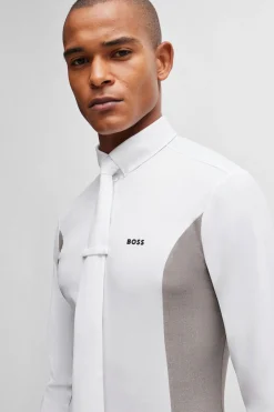 Boss Norman show-skjorte med sidepanel