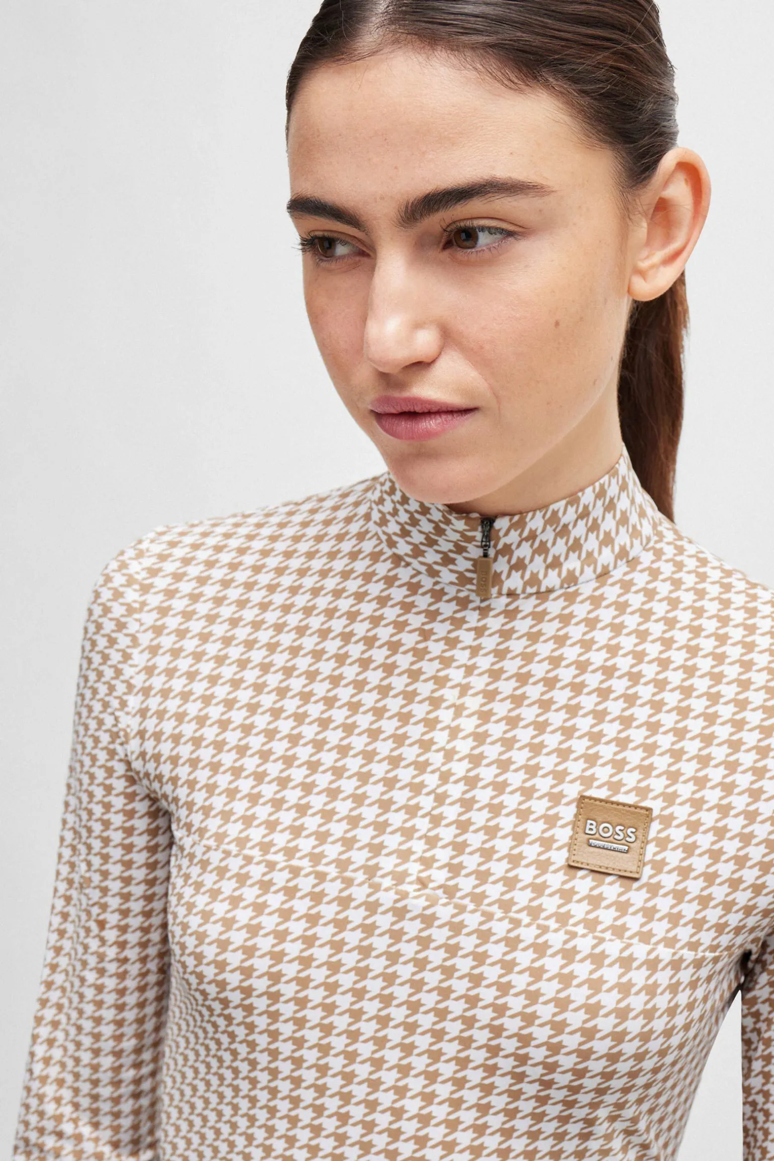 Boss Rachel treningsskjorte Houndstooth