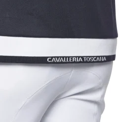 Cavalleria Toscana jersey piquet kortermet stevneskjorte, herre