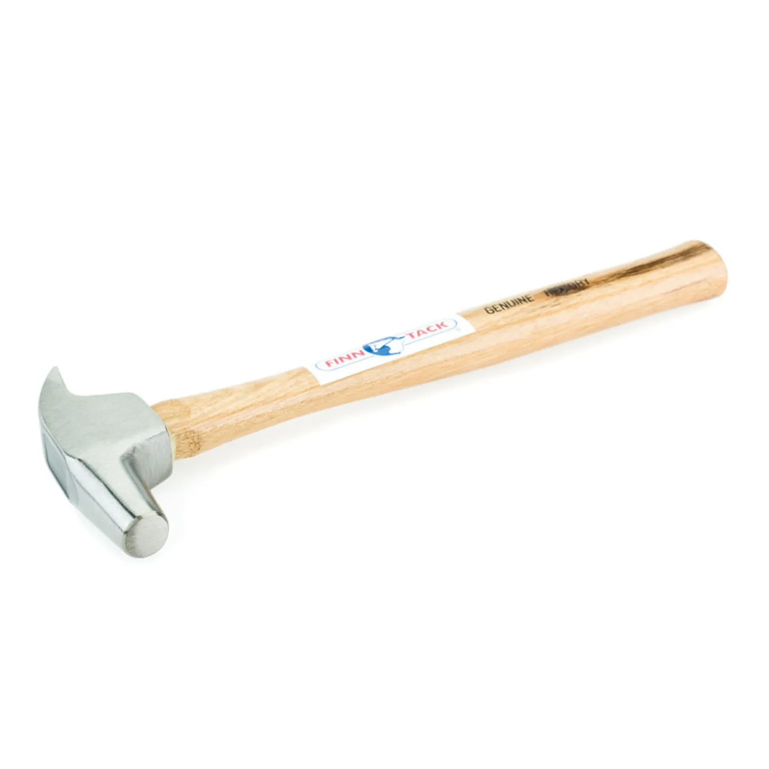 Finntack hovslagerhammer med trehåndtak