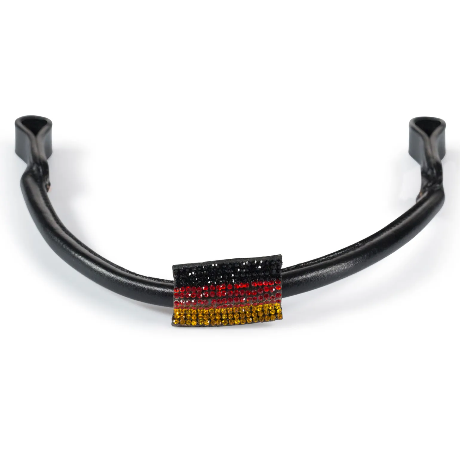 Flaggpannebånd i lær