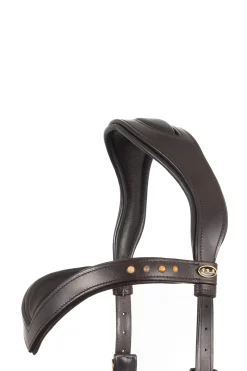 F.R.A. Freedom Riding Articles Glory sidepull med tøyler (system 3), brunt