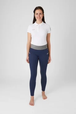 Helforsterket ridetights med glitterliv, dame