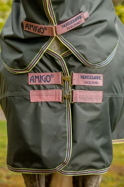 Horseware Amigo Hero Ripstop Plus utedekken med avtakbar hals, 0g