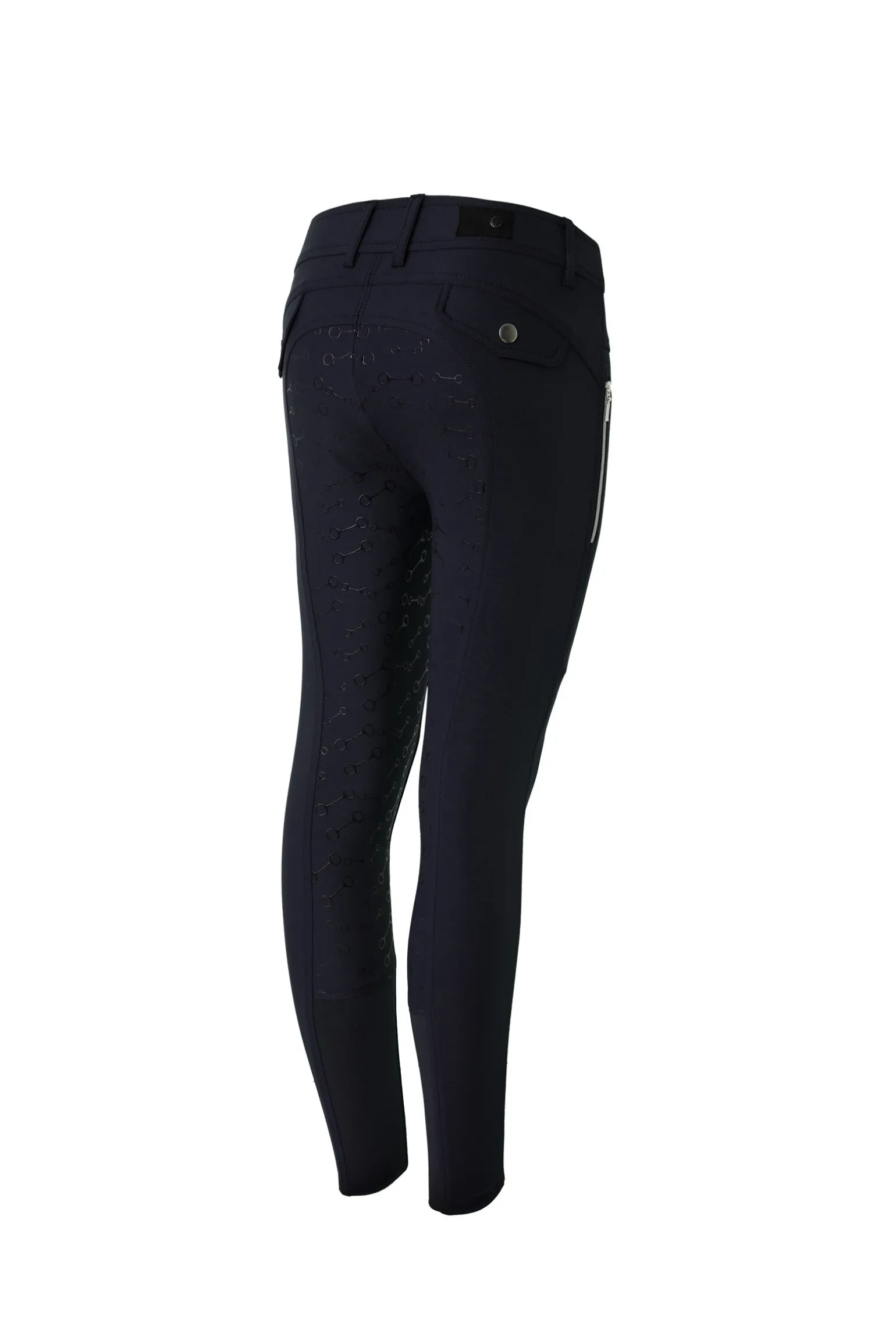 Horze Andrea helforsterkede ridebukser med høyt liv, barn