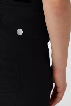 Horze Andrea helforsterkede ridebukser med høyt liv, barn