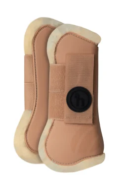 Horze Caliber senebelegg med teddyfôr