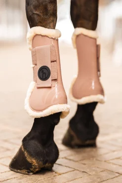 Horze Caliber senebelegg med teddyfôr