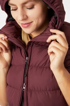 Horze Callie fôret ridevest med hette til dame