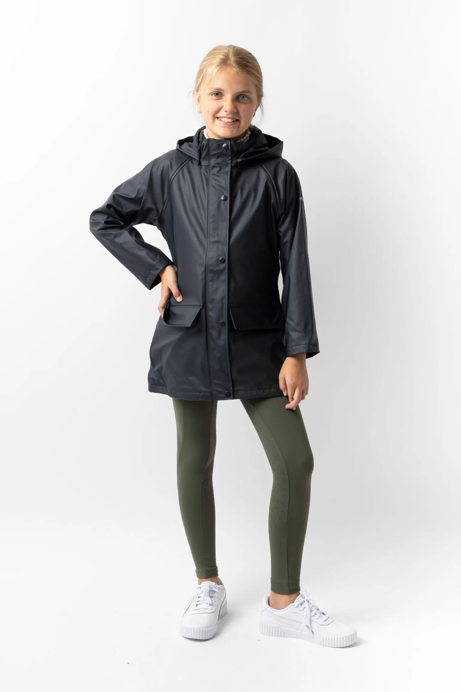 Horze Clara regnjakke til barn