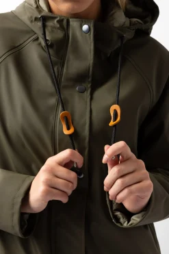 Horze Elise regnjakke med fôret innside