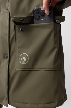 Horze Elise regnjakke med fôret innside