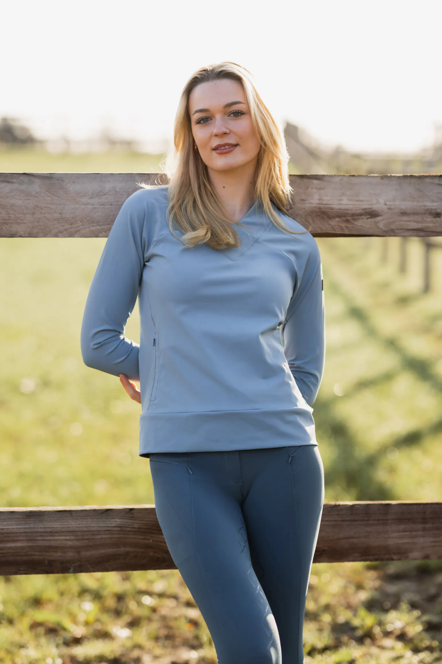 Horze Elodie funksjonell sweatshirt til dame