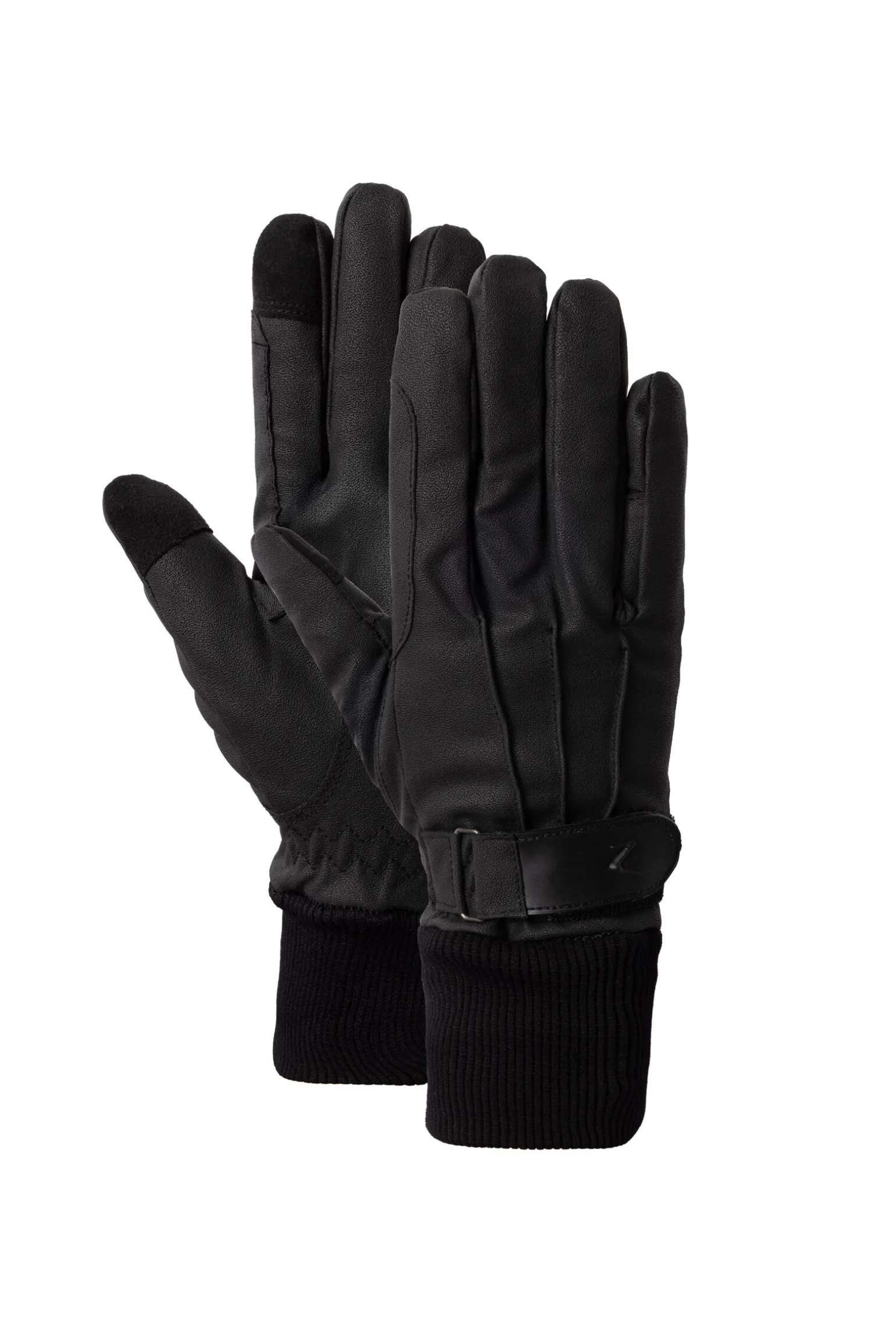 Horze fleecefôrede hansker i PU lær