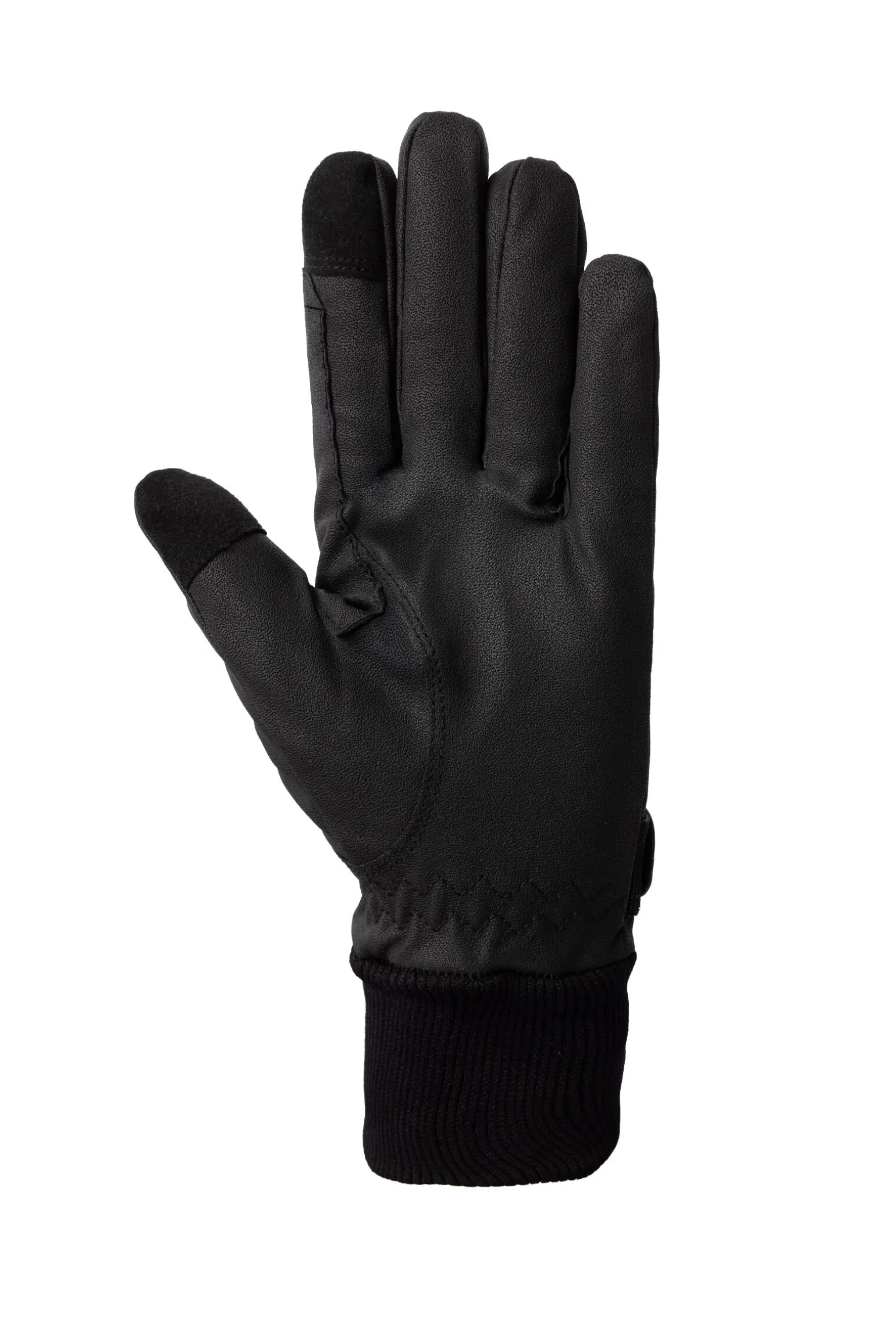 Horze fleecefôrede hansker i PU lær