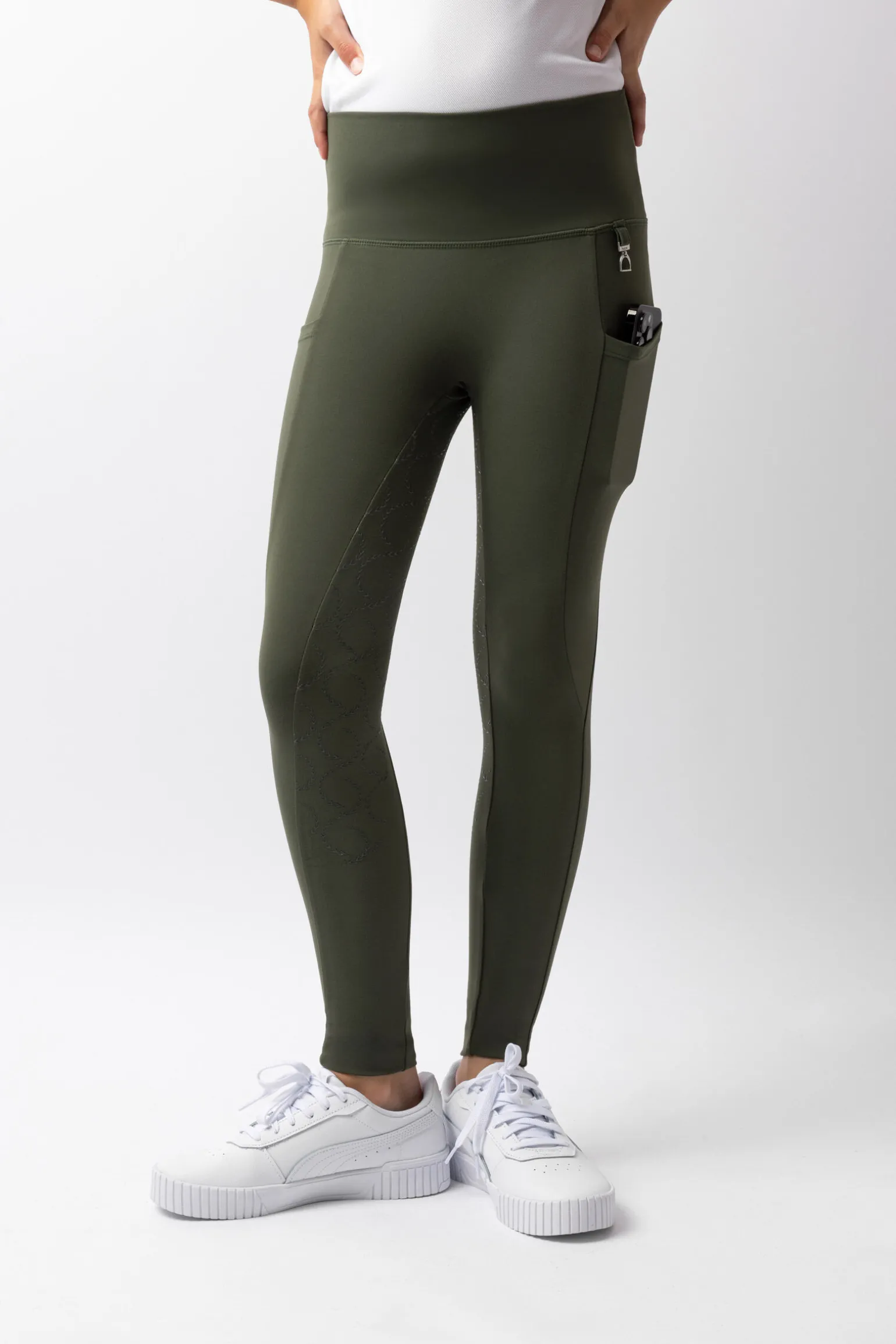 Horze Gillian kompressjonstights, helforsterket, barn