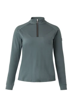 Horze Katya treningsskjorte med innside i fleece til dame