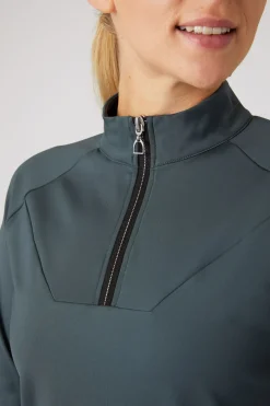 Horze Katya treningsskjorte med innside i fleece til dame