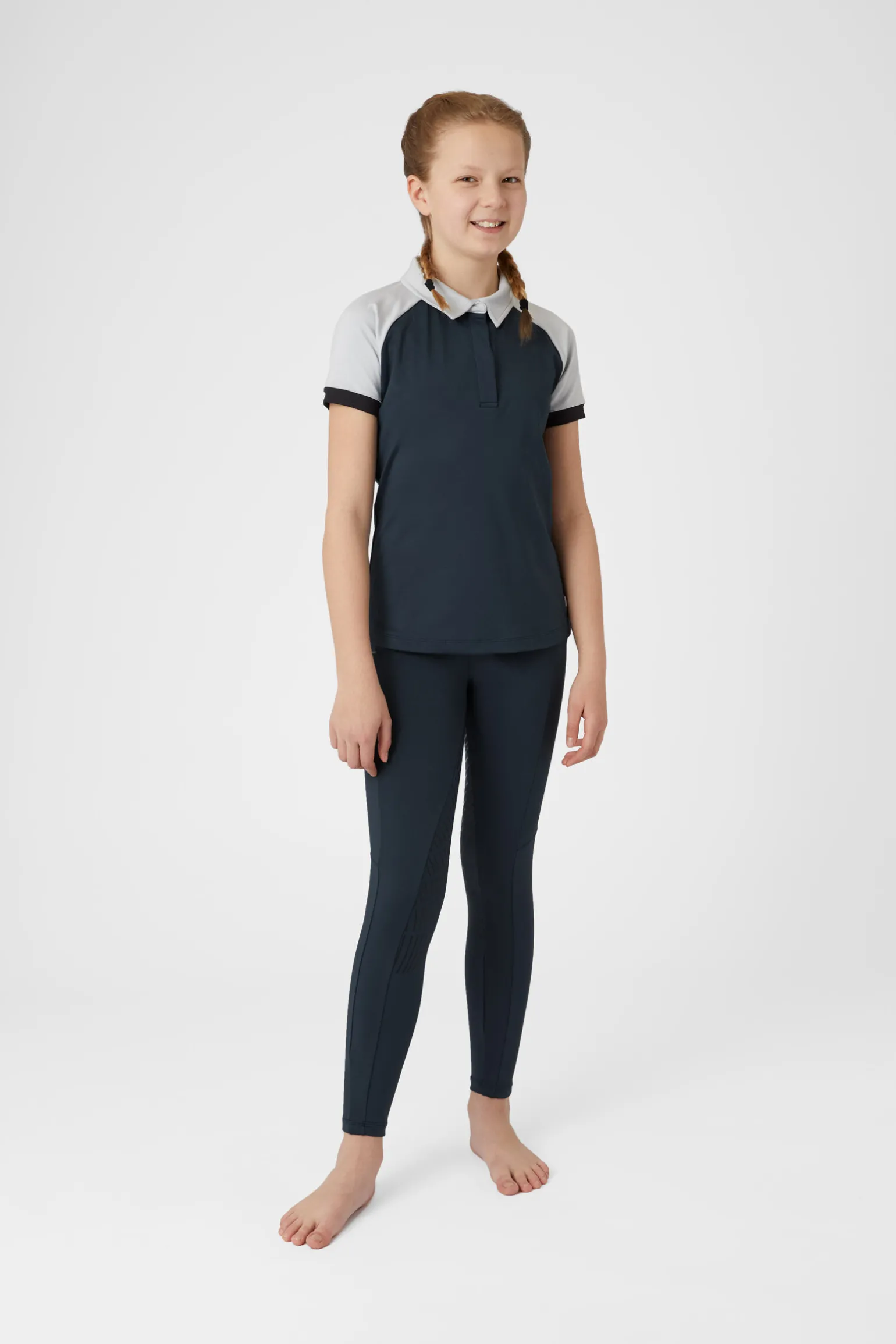 Horze Laura treningsskjorte, barn