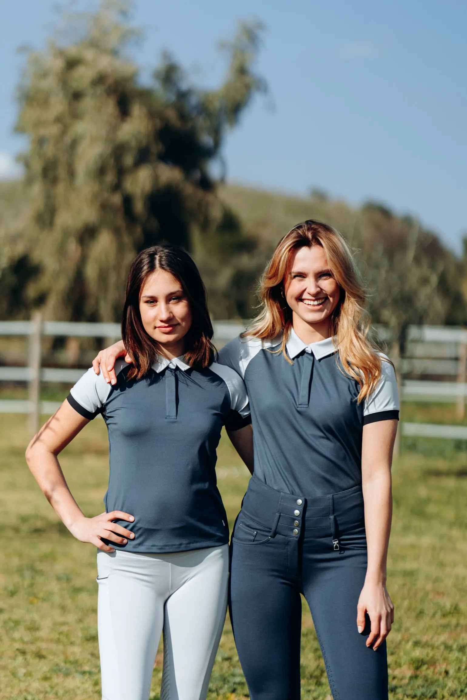 Horze Laura treningsskjorte, barn