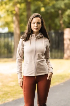 Horze Lea treningsgenser med hette til dame