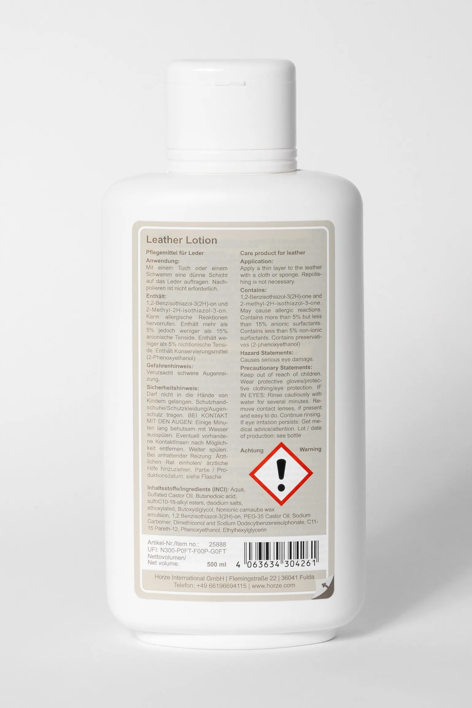 Horze lær-lotion, 200 ml