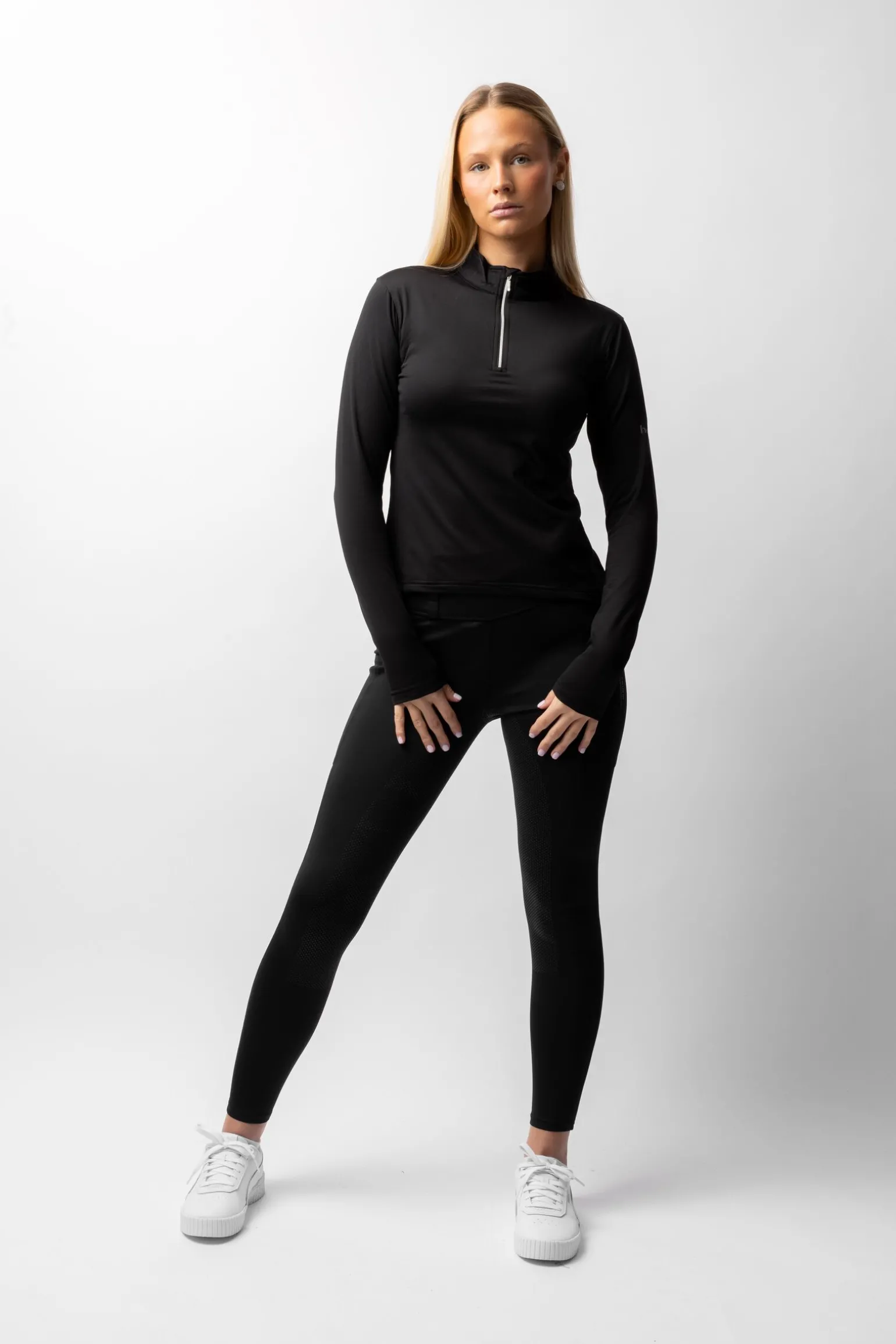 Horze Luminox funksjonell langermet skjorte til dame