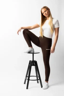 Horze Mathilde termiske ridebukser med helforsterkede