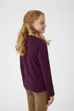 Horze Monster langermet skjorte til barn