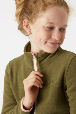 Horze Monster ridejakke i fleece til barn