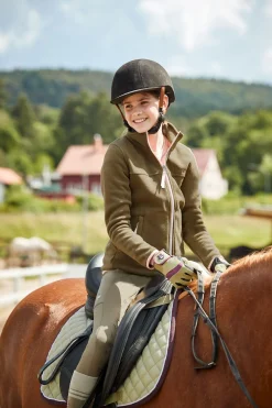 Horze Monster ridejakke i fleece til barn