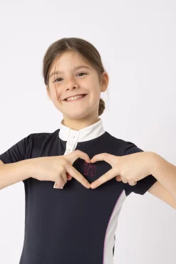 Horze Nyra stevneskjorte til barn