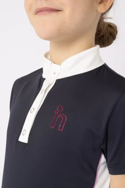 Horze Nyra stevneskjorte til barn