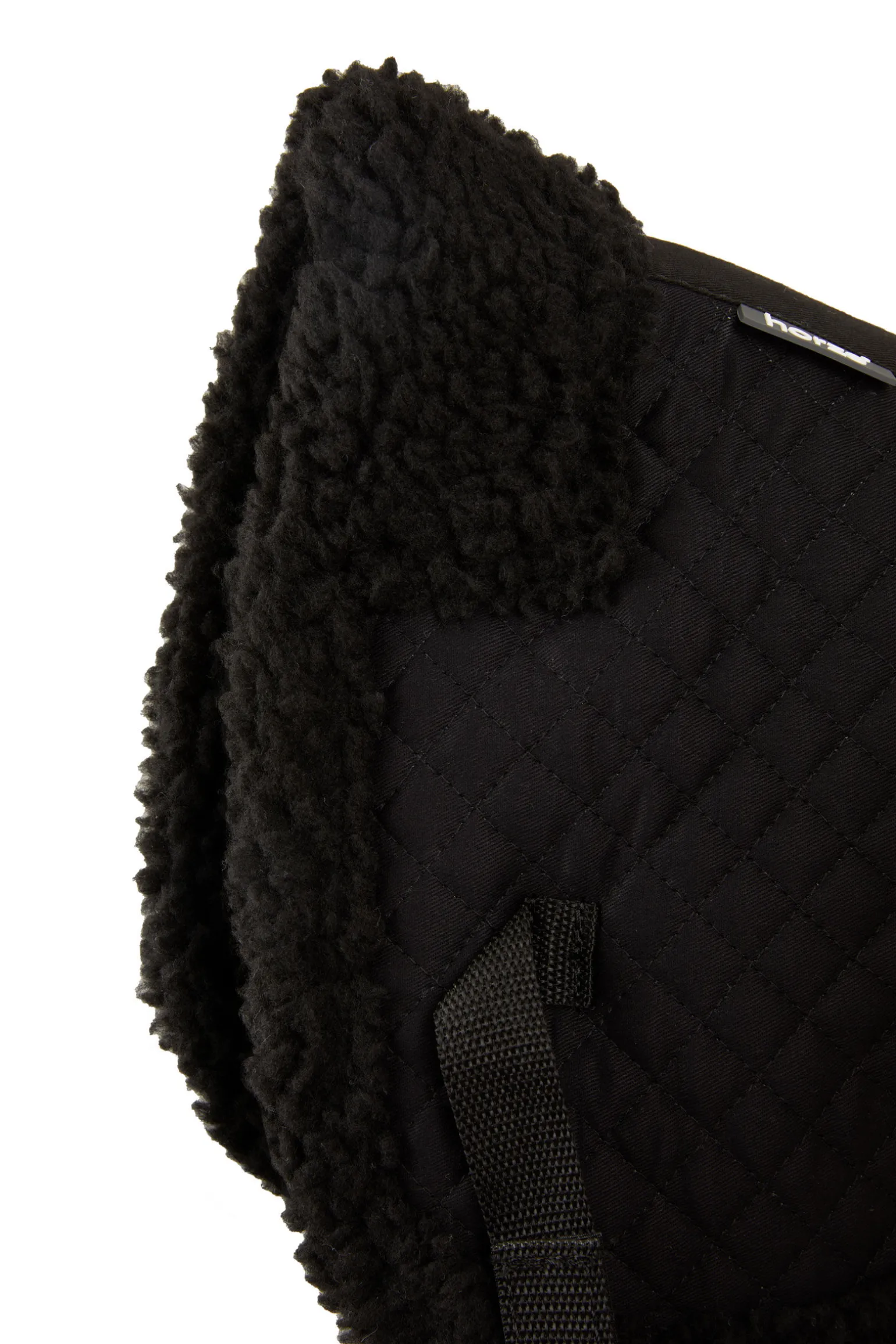 Horze sjabrak med imitert pels