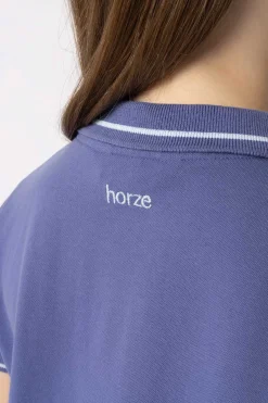 Horze Sohra funksjonell poloskjorte til barn