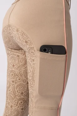 Horze Suna helforsterket ridetights til barn