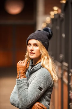 Horze Theresa vinterhansker i vegansk lær, dame