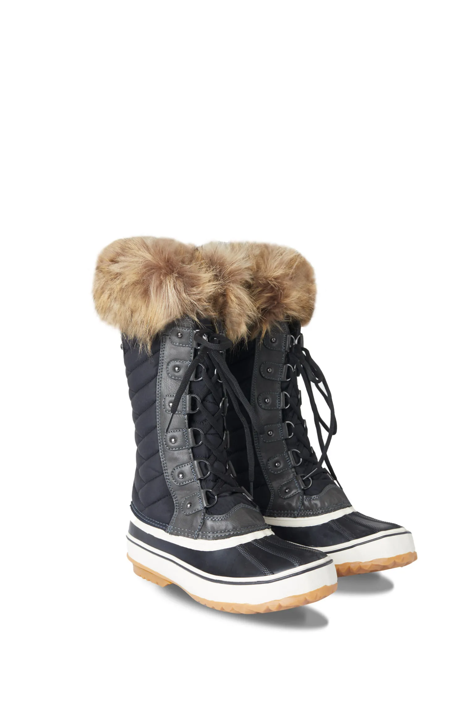 Horze vintersko med pelsfôr til dame