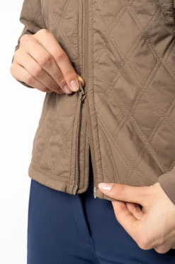 Horze Zoe lett vattert damejakke