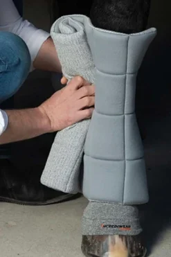 Incrediwear Equine Circulation stående bandasjeunderlag, 46 cm (1 par)