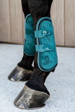 Kentucky Horsewear Bamboo Elastisk fløyel senestøvler