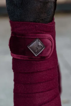 Kentucky Horsewear Polar Fleece Velvet bandasjer