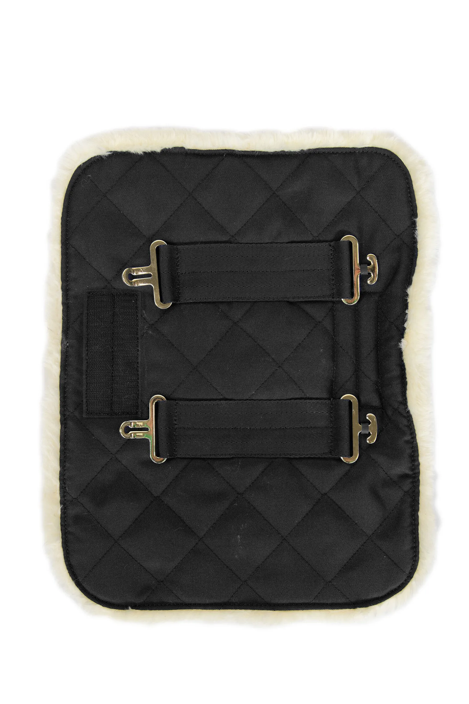 Kentucky Horsewear Quilted Chest Expander med saueskinn 2 spenner