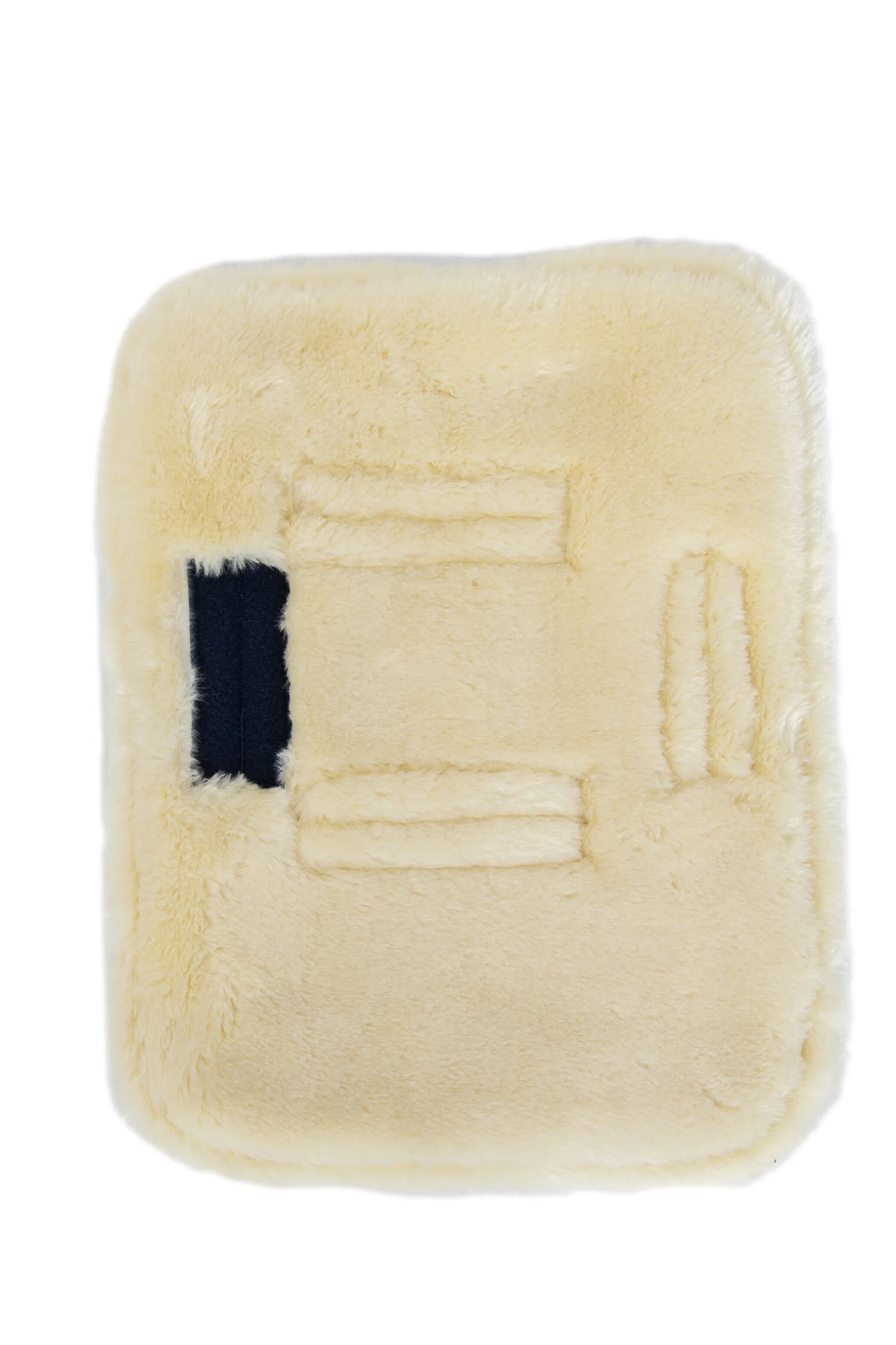 Kentucky Horsewear Quilted Chest Expander med saueskinn 2 spenner