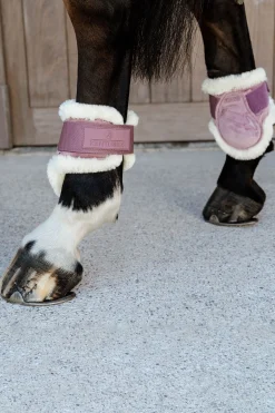 Kentucky Horsewear Vegansk saueskinn Young Horse Fetlock Boots Velvet